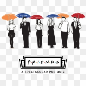 Transparent Friends Tv Show Png, Png Download - friends logo png