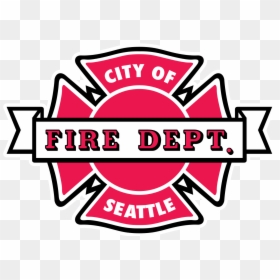 Seattle Fire Department Logo, HD Png Download - fire logo png