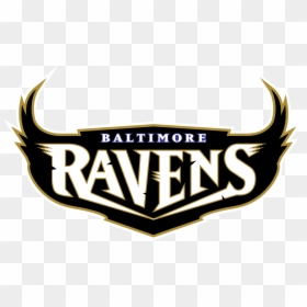 Baltimore Ravens Name Logo, HD Png Download - ravens logo png