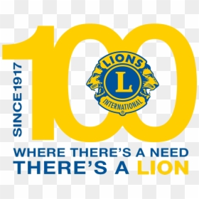 Lions Club International, HD Png Download - detroit lions logo png