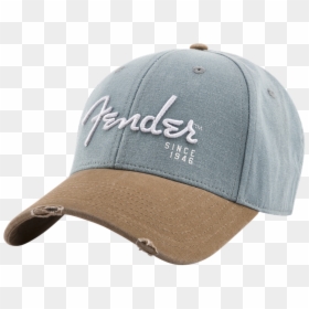 Fender Spaghetti Logo Washed Snapback Hat, HD Png Download - fender logo png