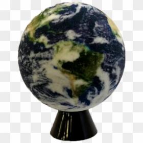 3d Printed Earth Globe, HD Png Download - world globe logo png
