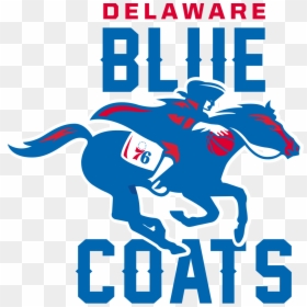 Delaware Blue Coats Logo, HD Png Download - 76ers logo png