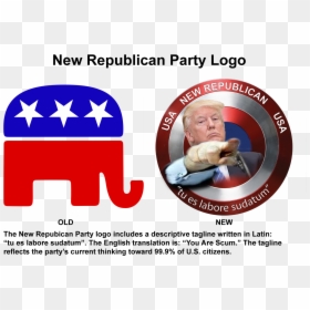 New Republican Party, HD Png Download - republican logo png