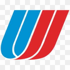 United Airlines Old Logo Transparent, HD Png Download - united airlines logo png