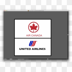 Air Canada, HD Png Download - united airlines logo png