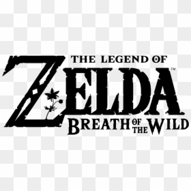 Legend Of Zelda Breath Of The Wild Logo, HD Png Download - wii u logo png