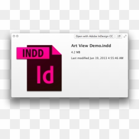 Art View Code Line, HD Png Download - indesign logo png