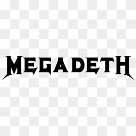 Megadeth Font Png, Transparent Png - megadeth logo png
