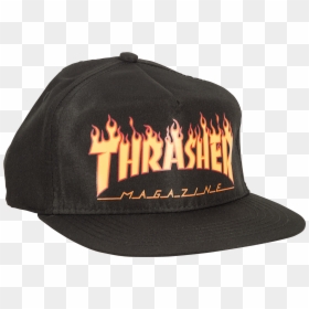 Thrasher Cap Png, Transparent Png - thrasher logo png