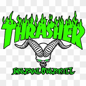 Thrasher Png, Transparent Png - thrasher logo png
