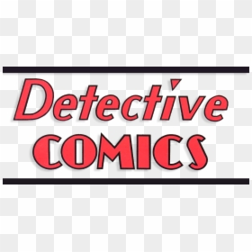 Detective Comics Comic Logo, HD Png Download - dc comics logo png