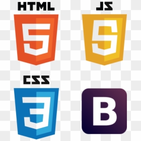 Html Css Js Bootstrap, HD Png Download - javascript logo png