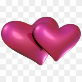 Red And Pink Hearts, HD Png Download - heart png