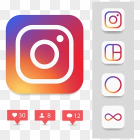 Instagram Logo Transparent Vector Png, Png Download - instagram png