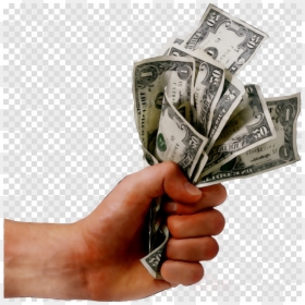 Transparent Money In Hand, HD Png Download - money png