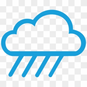 Rain Icon Transparent Background, HD Png Download - cloud png