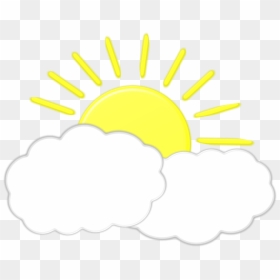 Sun And Cloud Clipart, HD Png Download - sun png