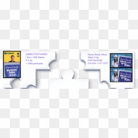 Puzzle For Postcards Specs Img - Six Sigma, HD Png Download - blank postcard png