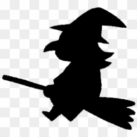 Silhouette Halloween Witch Clip Art - Silhouette Halloween 31, HD Png Download - witch doctor png