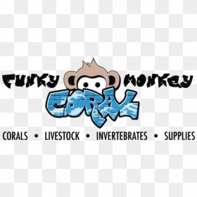 Funky Monkey Coral - Cartoon, HD Png Download - tiera png