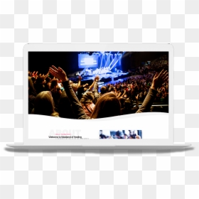 Led-backlit Lcd Display, HD Png Download - crowds png