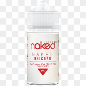 Naked Unicorn Naked - Plastic Bottle, HD Png Download - naked 100 png