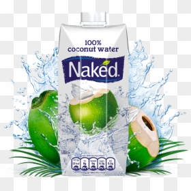 Naked Juice 100% Organic Pure Coconut Water, Usda Organic - Coconut Water Juice, HD Png Download - naked 100 png
