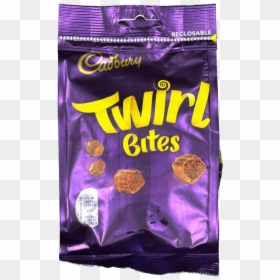 Cadbury Twirl Bites 109g - Cadbury Twirl Bites, HD Png Download - twirl png