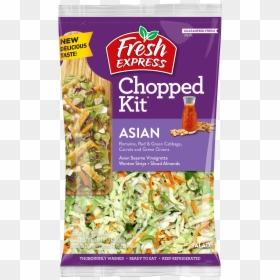 Asian Chopped Salad Kit - Fresh Express Pomegranate Salad, HD Png Download - taco salad png