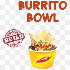 Burrito Bowl Burrito Loco, HD Png Download - taco salad png