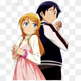 Kirino And Kyousuke , Png Download - Kirino Ore No Imouto Ga Konnani Kawaii Wake Ga Nai, Transparent Png - kirino png