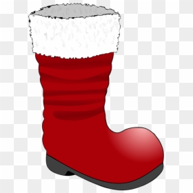 Snow Boot, HD Png Download - santa boots png
