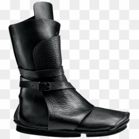 Knight F Blk Waw Blk - Knight Boot Png, Transparent Png - santa boots png