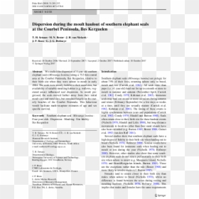 Acr White Paper Teleradiology, HD Png Download - elephant seal png