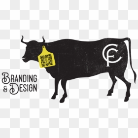 Branding Design 2 - Dairy Cow, HD Png Download - riff raff png