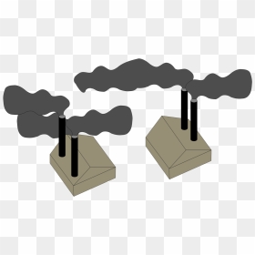 Smog Factories - Smog Clipart, HD Png Download - factory smoke png