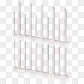 Picket Fence, HD Png Download - black fence png