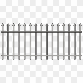 Parallel, HD Png Download - black fence png