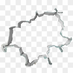 #cracked #broken #window - Map, HD Png Download - cracked window png