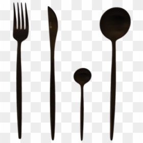 Silhouette, HD Png Download - fork silhouette png