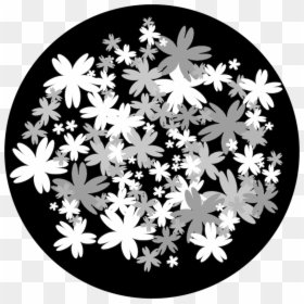 Apollo Design 6133 Bed Of Flowers B&w Superresolution - African Daisy, HD Png Download - window texture png