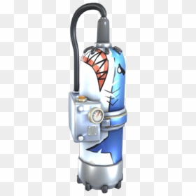 Diving Tank Back Bling - Cartoon, HD Png Download - shark tank png