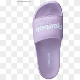 Men"s Reebok Classic Classic Slide Shell Purple/white - Slipper, HD Png Download - purple shell png