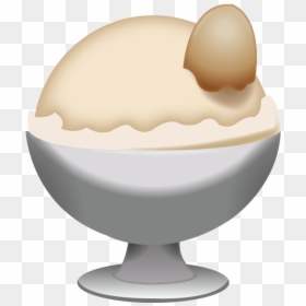 Emoji Ice Cream Png, Transparent Png - egg emoji png