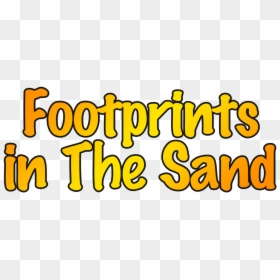 Footprints In The Sand, HD Png Download - footprints in the sand png