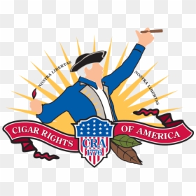 Cigar Rights Of America Logo - Cigar Rights Of America, HD Png Download - cigar clipart png