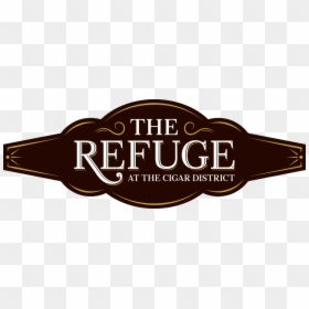 18tcd01 Refuge Logo V2 - Graphic Design, HD Png Download - cigar clipart png