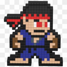 Pixel Art Street Fighter , Png Download - Pixel Pals Evil Ryu, Transparent Png - evil ryu png