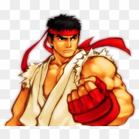 Ryu Street Fighter, HD Png Download - evil ryu png